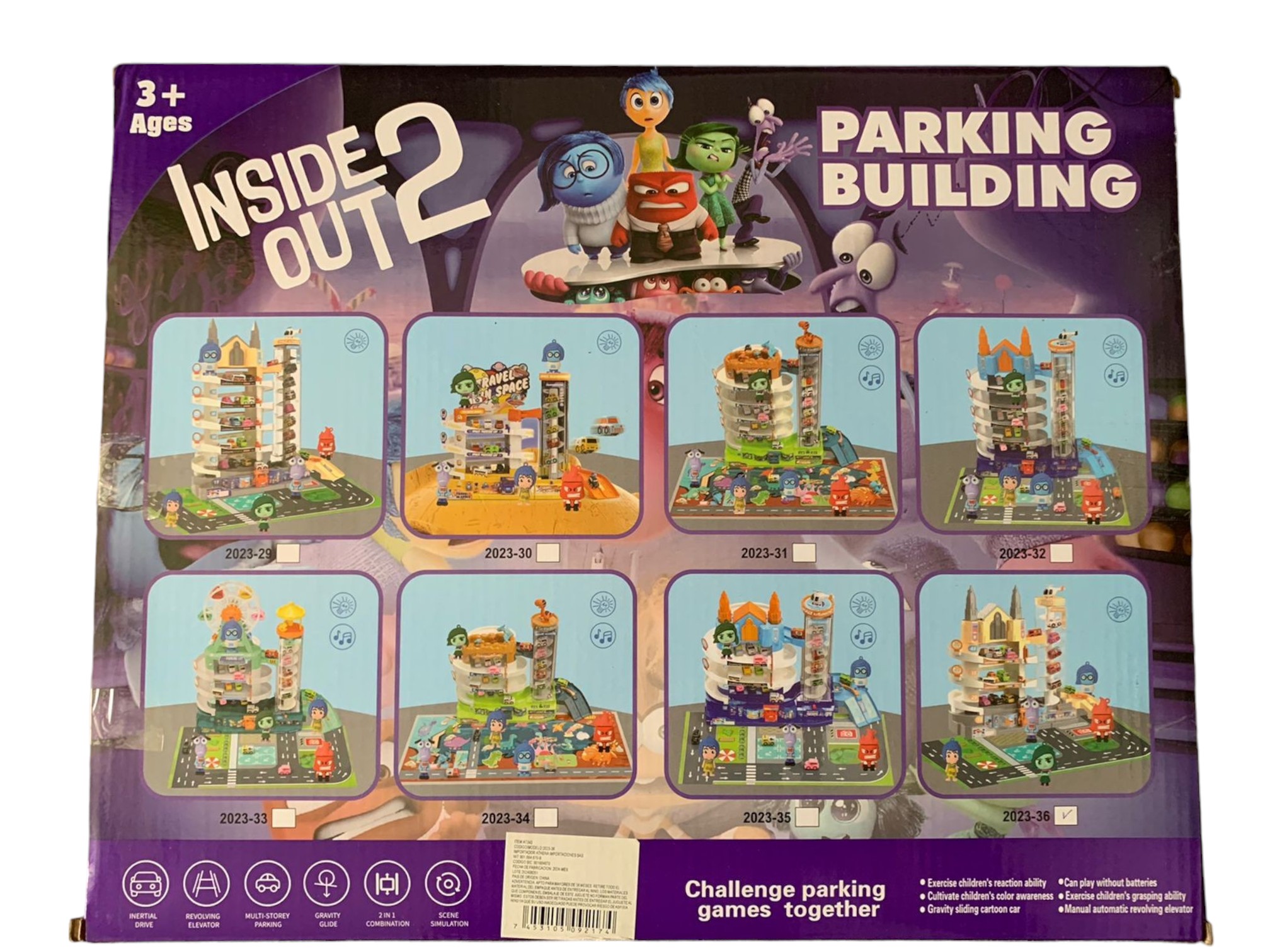 Intensamente Pista Parqueadero